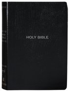 NKJV Reference Bible Giant Print Black Indexed (Red Letter Edition) Imitation Leather
