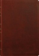 KJV Thinline Large Print Bible Indexed Burgundy (Red Letter Edition) Genuine Leather