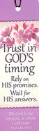 Bookmark With Tassel: Trust in God's Timing Stationery