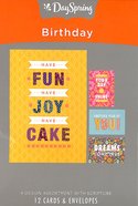 Boxed Cards Birthday: Joy Box