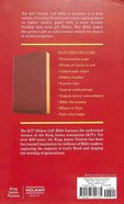 KJV Deluxe Gift Bible Brown (Red Letter Edition) Imitation Leather