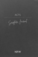 NIV Scripture Journal: Acts Paperback