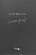 NIV Scripture Journal: 1 & 2 Peter & Jude Paperback