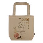 Tote Bag Organic Beige (Aco Certified Organic Cotton) (Giving Thanks- Eph 1: 16) (Australiana Products Series) Homeware