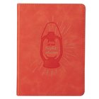 Journal: Let Your Light Shine, Coral, Handy-Sized Imitation Leather