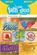The Fruit of the Spirit (6 Sheets, 42 Stickers) (Stickers Faith That Sticks Series) Stickers
