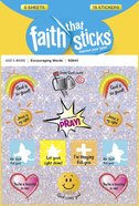 Encouraging Words (6 Sheets, 78 Stickers) (Stickers Faith That Sticks Series) Stickers