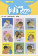 Jesus Loves Us (6 Sheets, 54 Stickers) (Stickers Faith That Sticks Series) Stickers