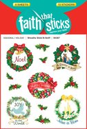Wreaths Stick-N-Sniff (6 Sheets, 72 Stickers) (Stickers Faith That Sticks Series) Stickers