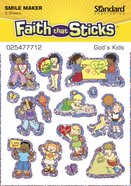 God's Kids (6 Sheets) (Stickers Faith That Sticks Series) Stickers