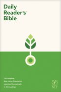 NLT Daily Reader's Bible (Red Letter Edition) Paperback