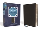 NIV Study Bible Black (Red Letter Edition) Fully Revised Edition (2020) Genuine Leather