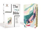 NIV Jesus Bible Artist Edition Multi-Color/Teal Thumb Indexed Premium Imitation Leather