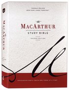 NKJV Macarthur Study Bible Blue (2nd Edition) Hardback