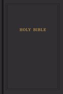 KJV Pew Bible Black (Red Letter Edition) Hardback