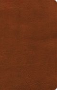 NASB Large Print Personal Size Reference Bible Burnt Sienna (Red Letter Edition) Imitation Leather