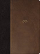 Rvr 1960 Biblia Tematica De Estudio Marron Oscuro/Marron Con Indice Imitation Leather