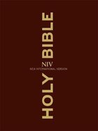 NIV Clear Print Bible Hardback