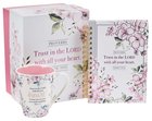 Boxed Gift Set: Trust in the Lord, Journal and Mug, Pink Florall Pack