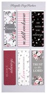 Bookmark Magnetic: Pink Roses (Set Of 6) Stationery