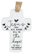 Cross Ornament: Jesus Hope Homeware