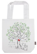 Tote Bag Organic White (Aco Certified Organic Cotton) (Above All Keep Loving 1 Peter 4: 8) (Australiana Products Series) Homeware
