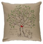 Pillow Organic Beige (Aco Certified Organic Cotton) (Above All Keep Loving 1 Peter 4: 8) (Australiana Products Series) Homeware