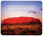 Mouse Pad: Faith Uluru (Psalms 18:46) (Australiana Products Series) Soft Goods
