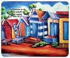 Mouse Pad: Faith Deborah Broughton Beach Huts (Psalm 145:5) (Australiana Products Series) Soft Goods