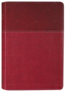 NASB 2020 Thinline Bible Large Print Burgundy (Red Letter Edition) Premium Imitation Leather