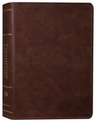 ESV Thompson Chain-Reference Bible Brown (Red Letter Edition) Premium Imitation Leather