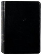 NKJV Macarthur Study Bible Black (2nd Edition) Premium Imitation Leather