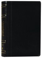 NKJV Chronological Study Bible Black Premium Imitation Leather