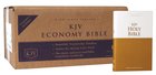 KJV Economy Outreach Bible (Black Letter Edition) (Case Of 40) Paperback