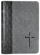 TPT New Testament Large Print Gray (With Psalms, Proverbs And The Song Of Songs) Imitation Leather
