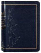 Complete Jewish Study Bible, the Indexed Blue Flexisoft With Gold Lettering Premium Imitation Leather