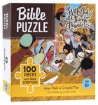 Bible Jigsaw Puzzle: Jesus Heals a Lame Man (100 Pieces) Game