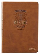 2022 12-Month Executive Diary/Planner: God is Our Refuge and Strength Imitation Leather