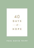 40 Days of Hope Paperback