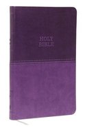 KJV Value Thinline Bible Purple (Red Letter Edition) Premium Imitation Leather