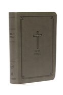 KJV Reference Bible Compact Large Print Black (Red Letter Edition) Premium Imitation Leather