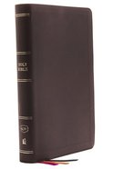 KJV Minister's Bible Black (Red Letter Edition) Premium Imitation Leather