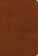 NASB Large Print Compact Reference Bible Burnt Sienna (Red Letter Edition) Imitation Leather