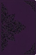 ESV Value Compact Bible Lavender Filigree Design (Black Letter Edition) Imitation Leather
