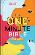 Nlv One-Minute Bible For Kids (Red Letter Edition) Hardback