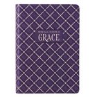 Journal: All I Know is Grace, Purple Imitation Leather