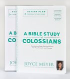 A Bible Study of Colossians Action Plan (Kit Includes 4 Sessions -cd And Dvd- Study Guide, Colossians Booklet Amp) Pack