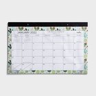 2022 Calendar Desk Pad: Succulents Calendar