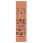 Bookmark: Strong in the Lord (Eph. 6:10) Orange (10 Pack) Stationery
