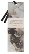 Premium Bookmark With Ribbon: I Know the Plans (Jer 29:11) Stationery